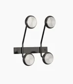 Perchero de pared Stick Acero